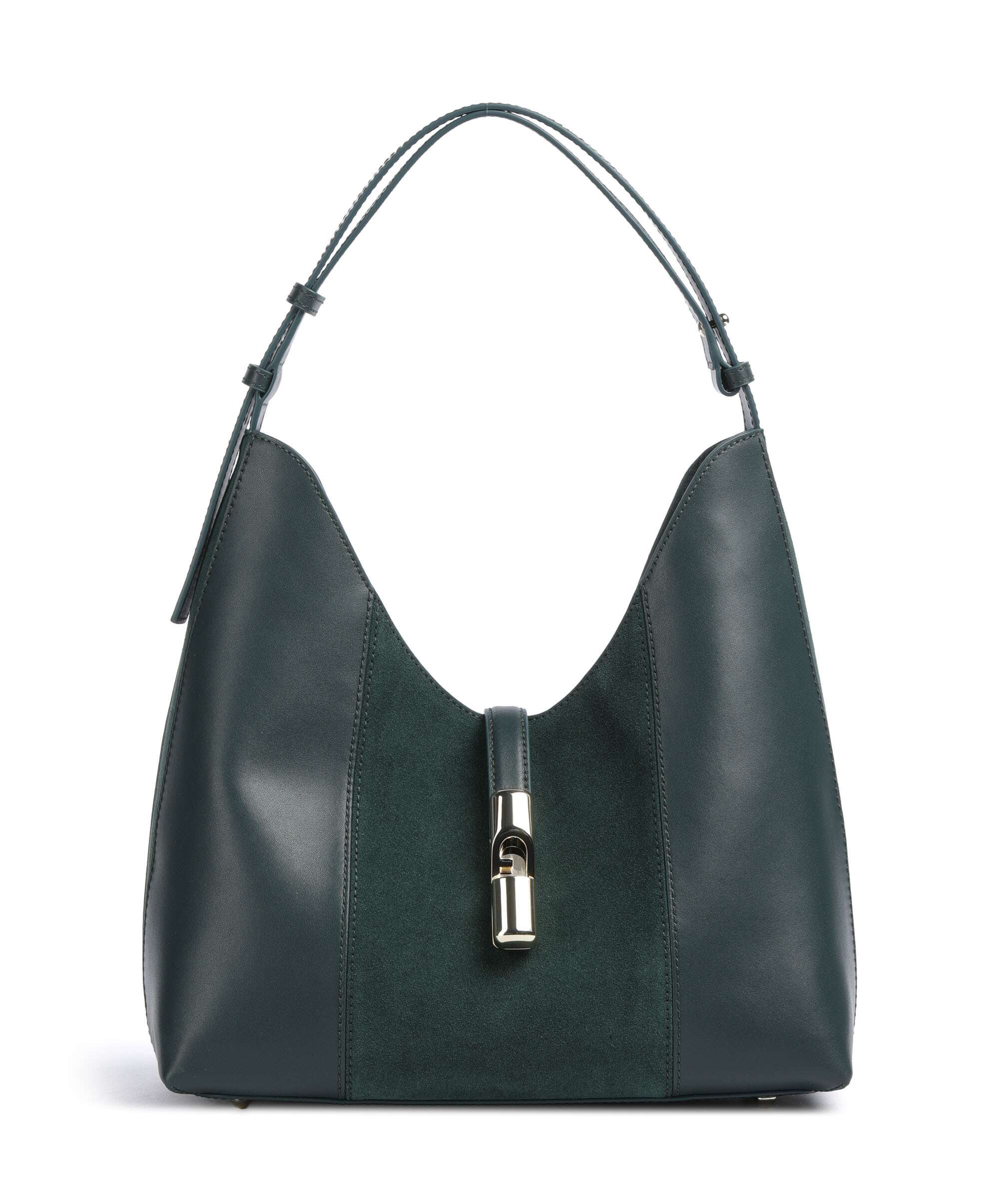 Furla Goccia M Hobo bag toni dark forest