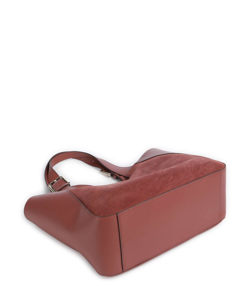 Furla Dora M Hobo bag toni marsala