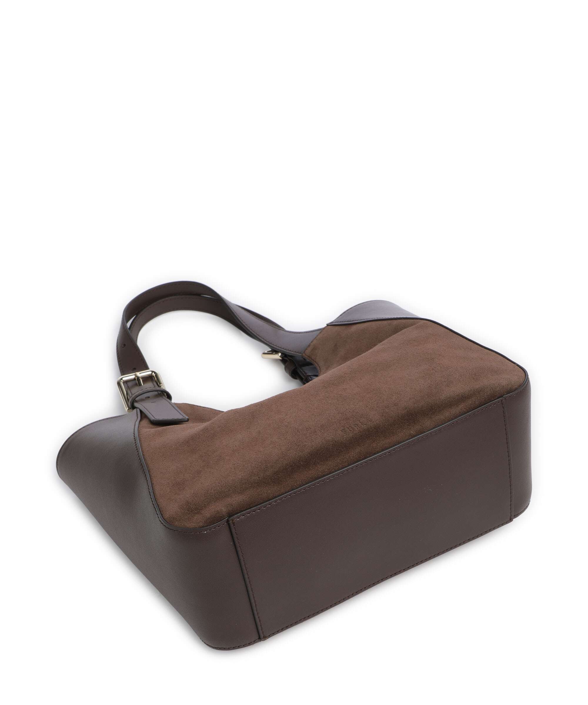 Furla Dora S Hobo bag toni cioccolato