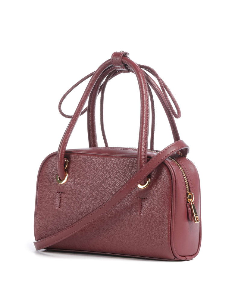Furla Poppy Mini Handbag red apple