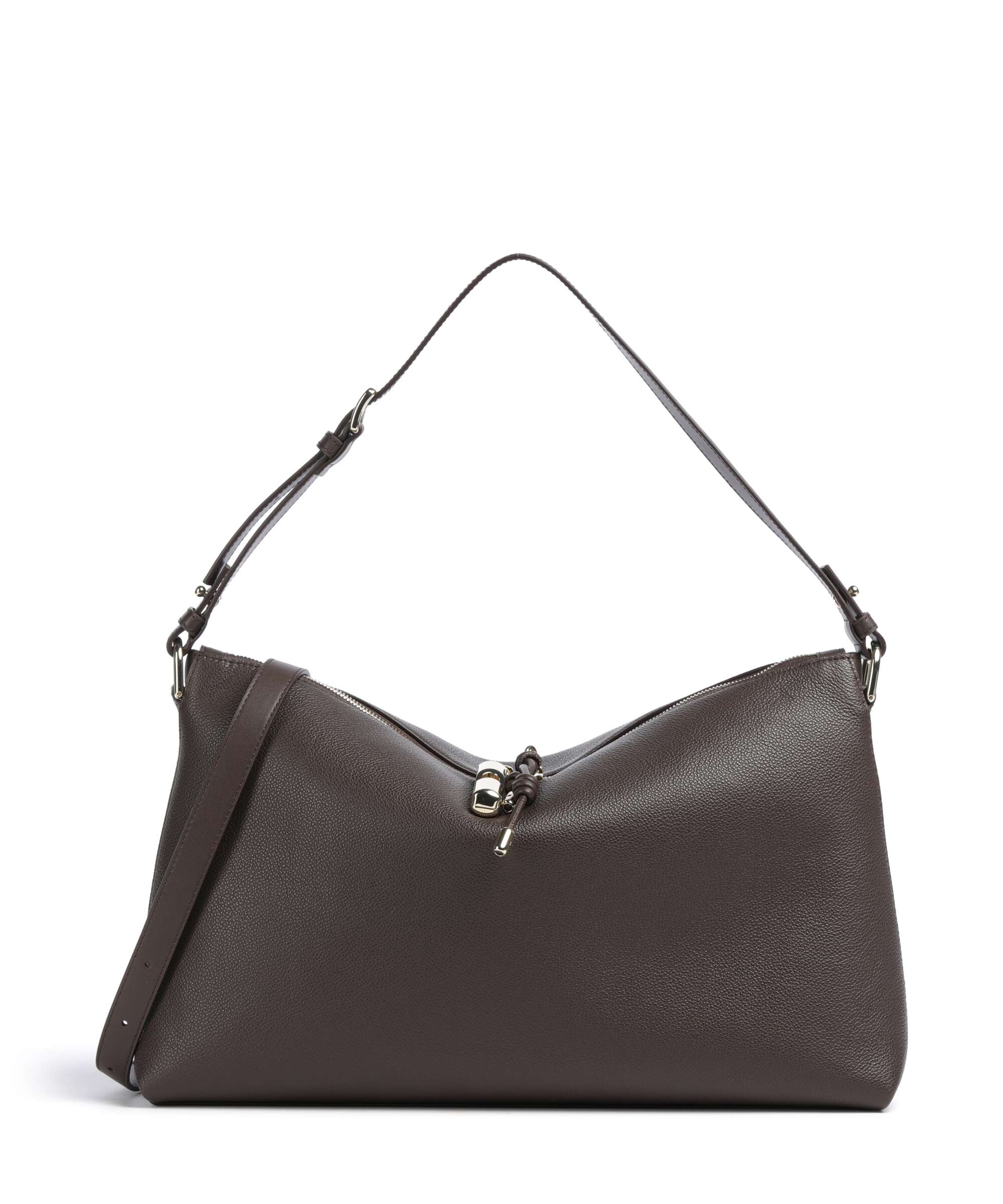 Furla Debby M Hobo bag cioccolato