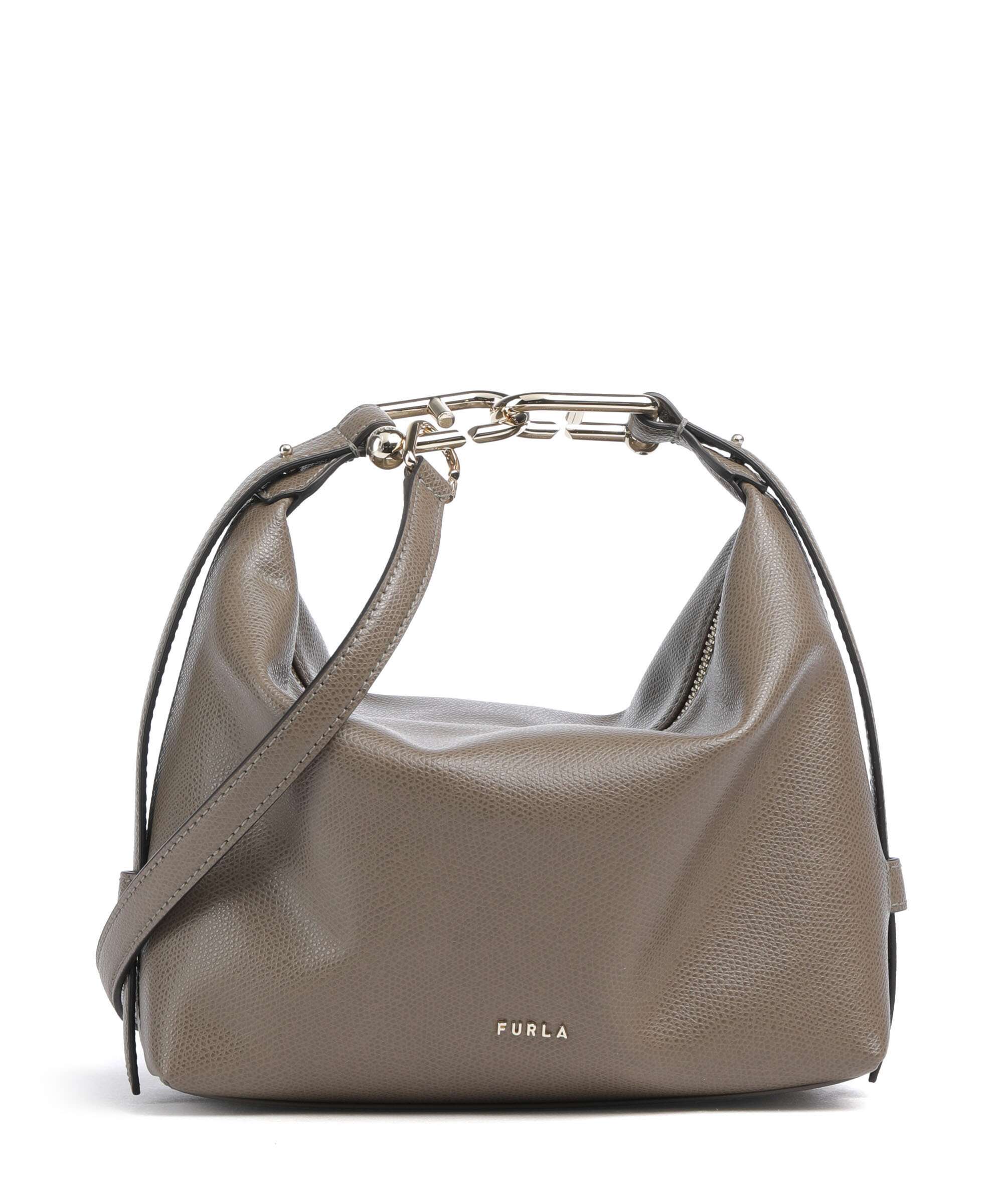 Furla Tonie Mini Shoulder bag muddy gray