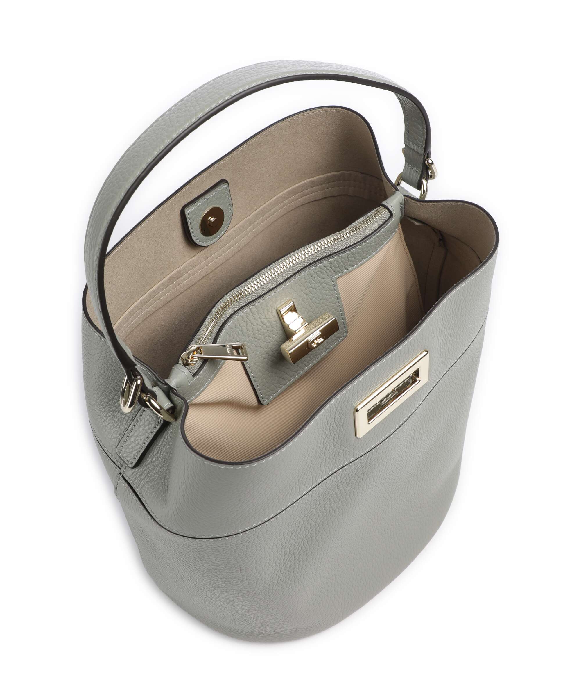 Furla Amelia M Bucket bag agave