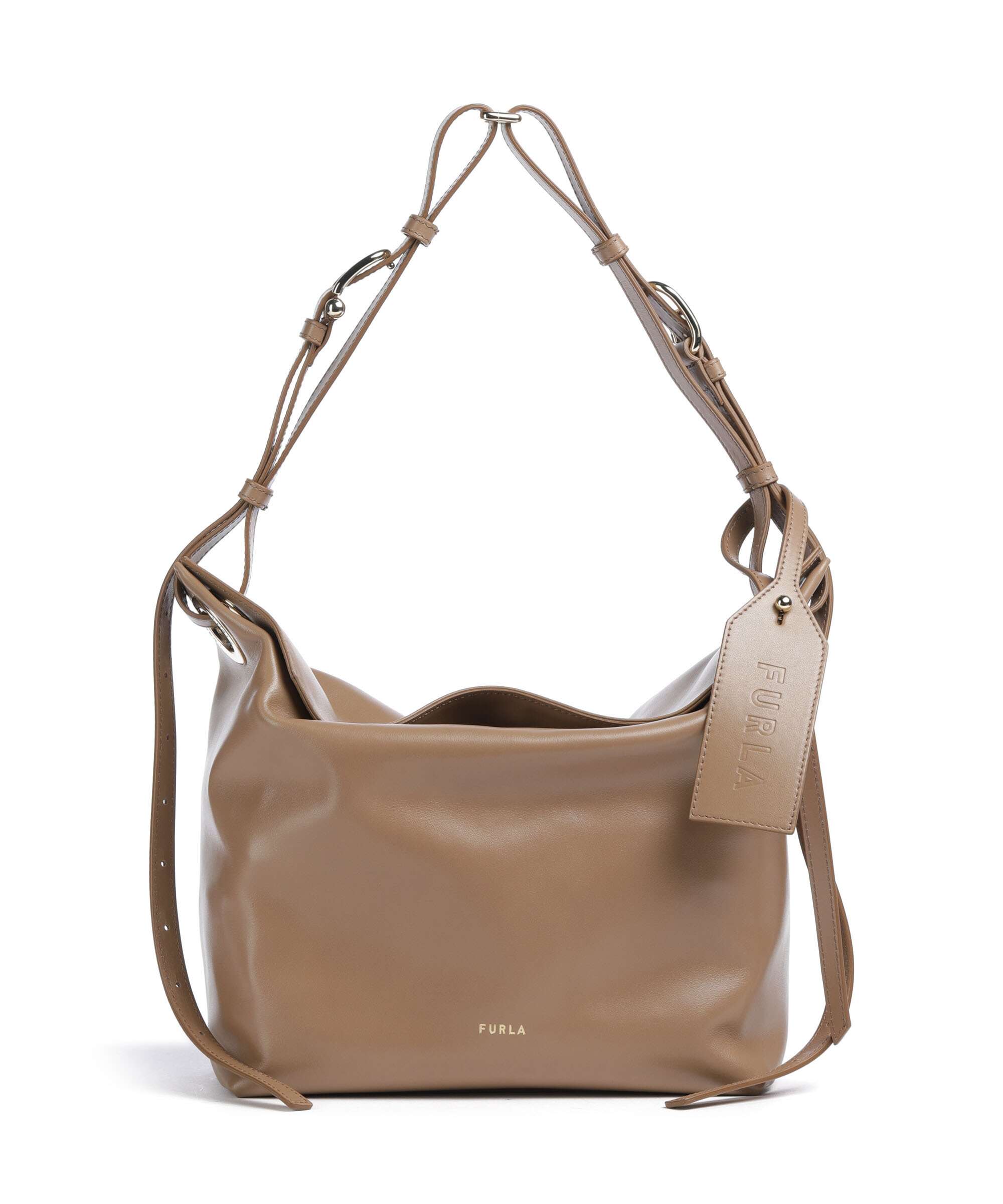 Furla Ginevra M Hobo bag toffee