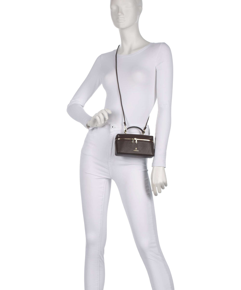 Furla Camelia Micro Crossbody bag cioccolato