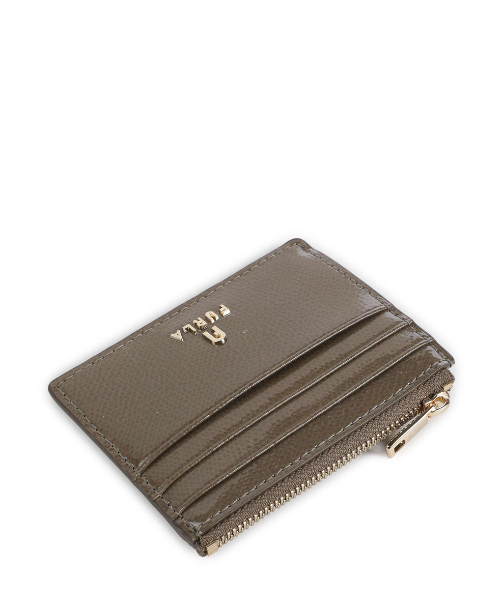 Furla Camelia S Credit card holder muddy gray