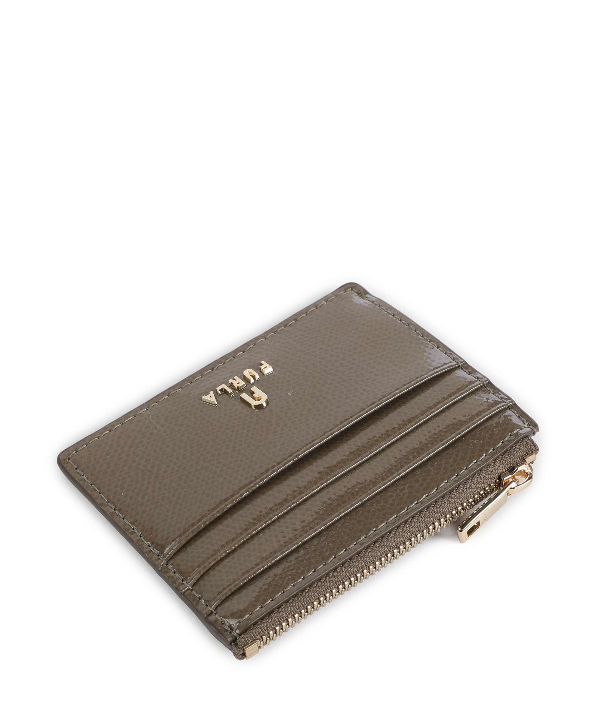 Furla Camelia S Credit card holder muddy gray