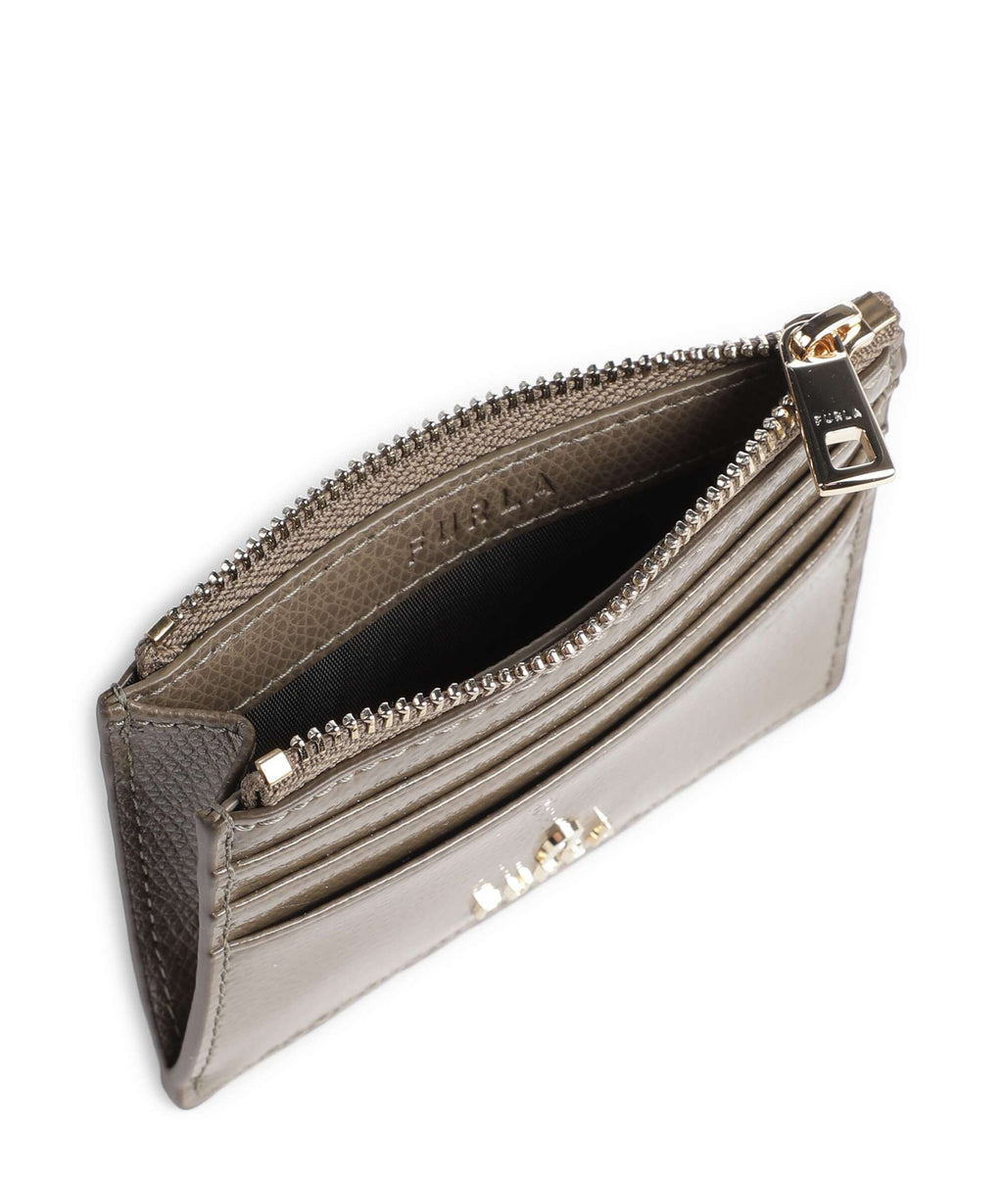 Furla Camelia S Credit card holder muddy gray