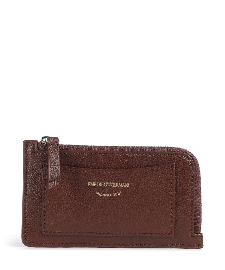 Emporio Armani Vivienne Credit card holder foliage