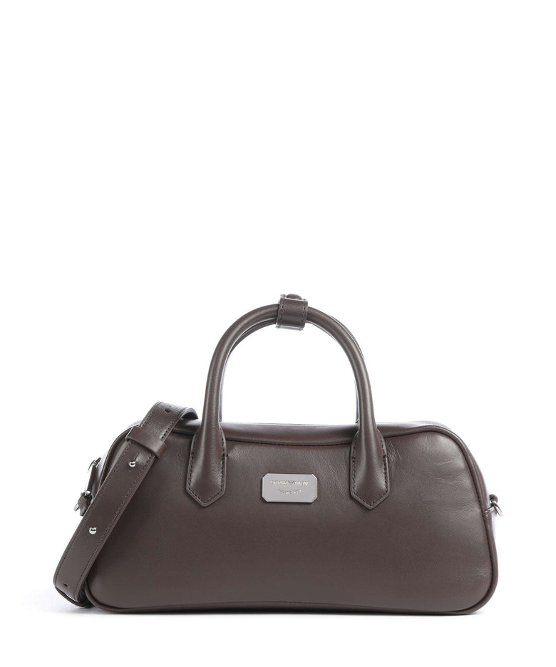 Emporio Armani Cassandra M Handbag dark smoke