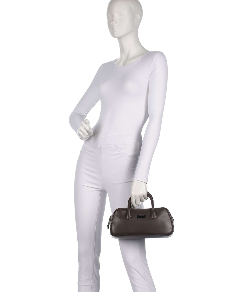 Emporio Armani Cassandra M Handbag dark smoke