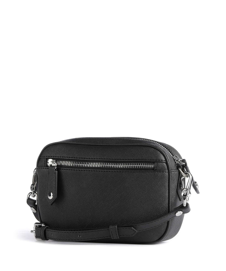 Vivienne Westwood Anna Saffiano Biogreen Crossbody bag black