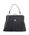 Vivienne Westwood Granny Frame Saffiano Biogreen Handbag black