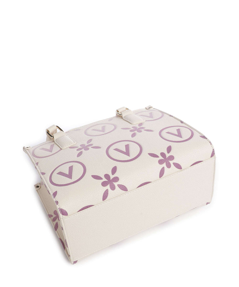 Valentino Bags Samba Re Print Handbag ecru/rosa