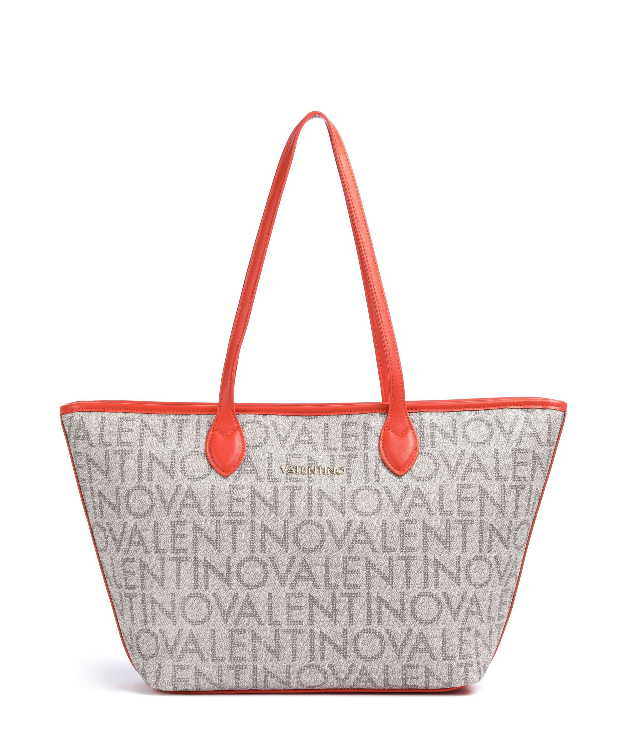 Valentino Bags Logo Tote bag beige/arancio