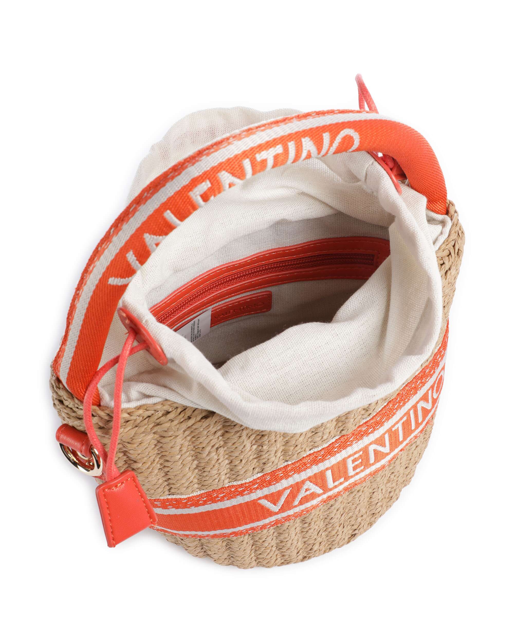 Valentino Bags Boho Bucket bag naturale/arancio