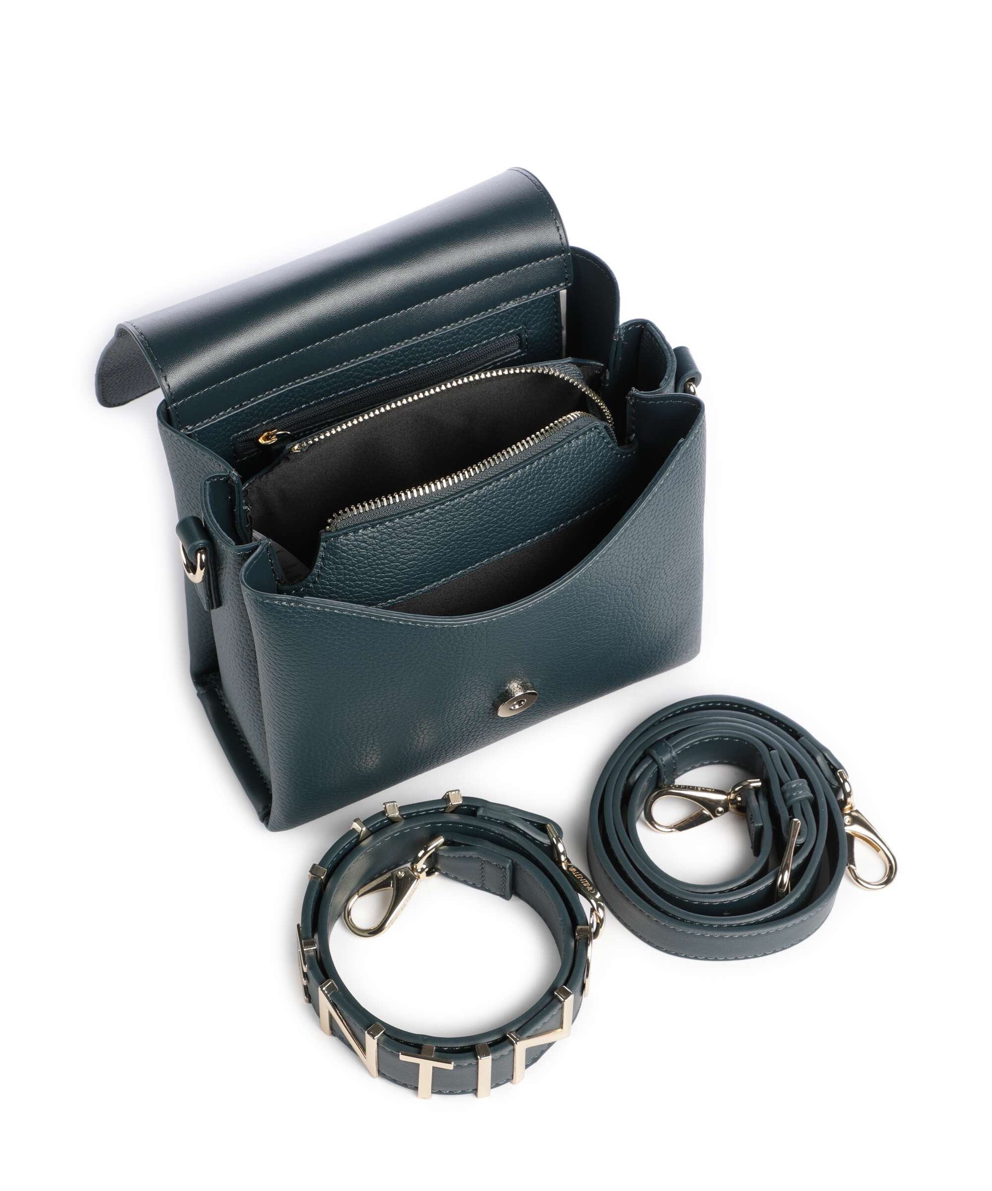 Valentino Bags Alexia Crossbody bag petrolio