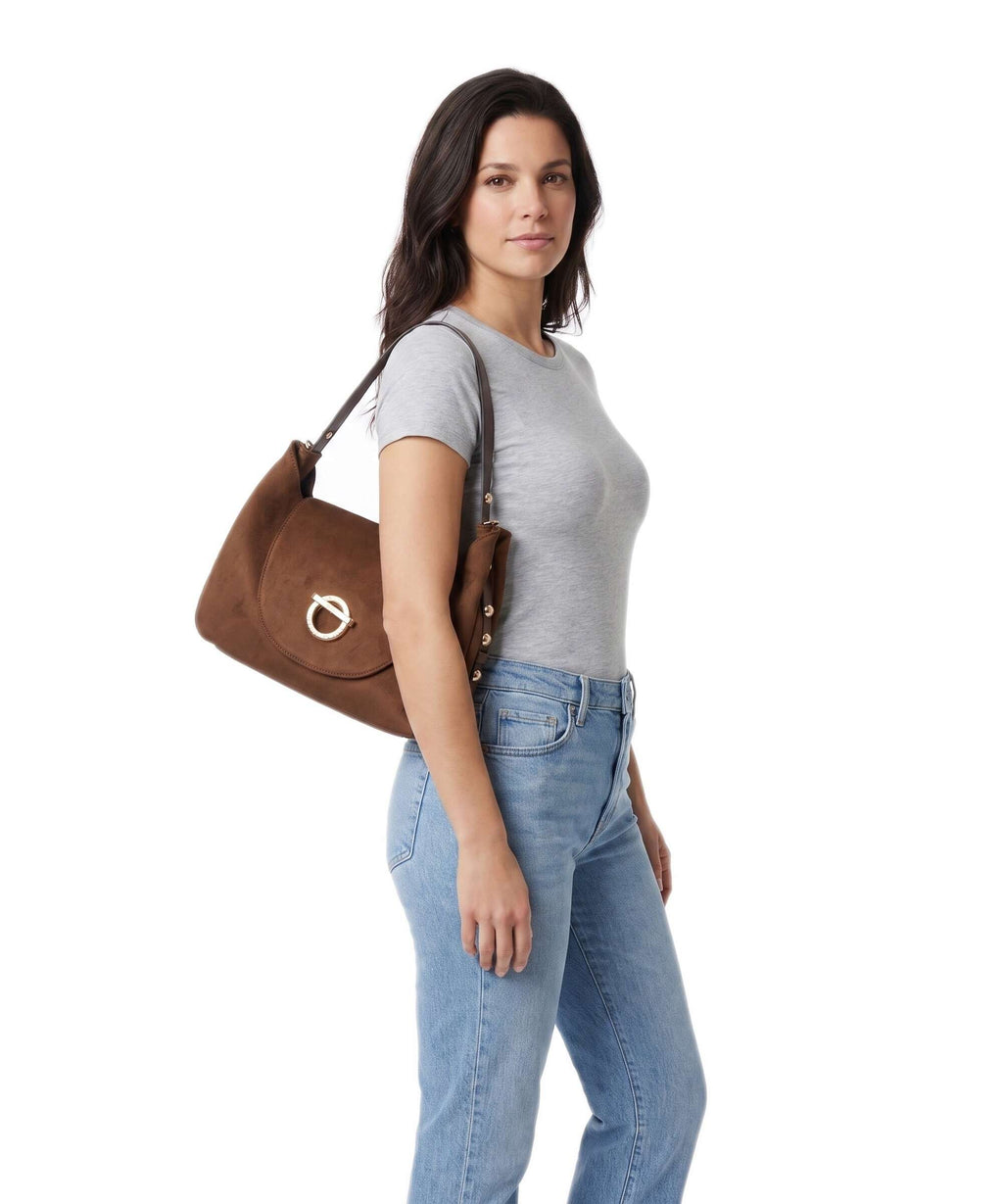Liu Jo Gerona M Hobo bag tabacco