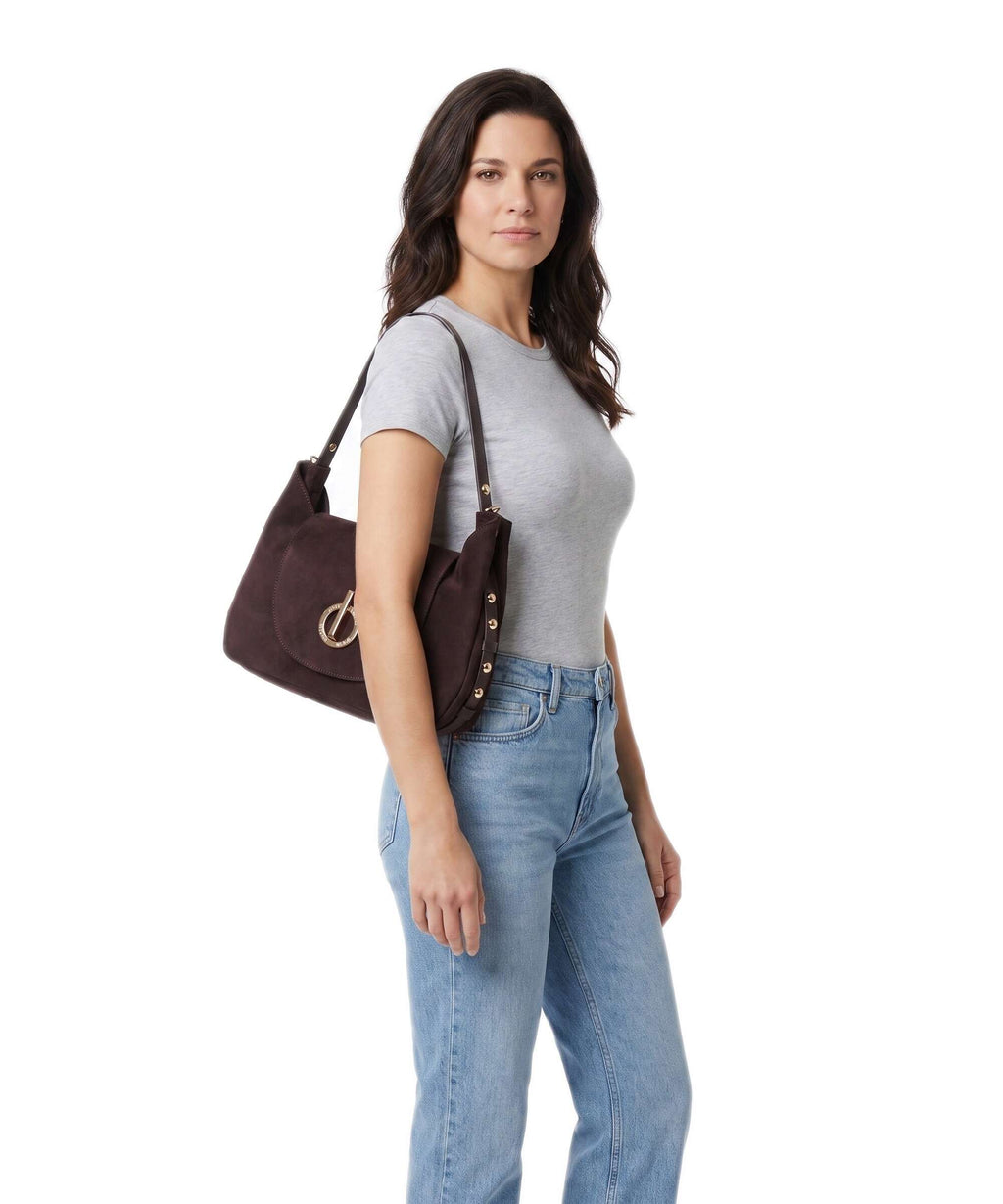 Liu Jo Gerona M Hobo bag red aubergine