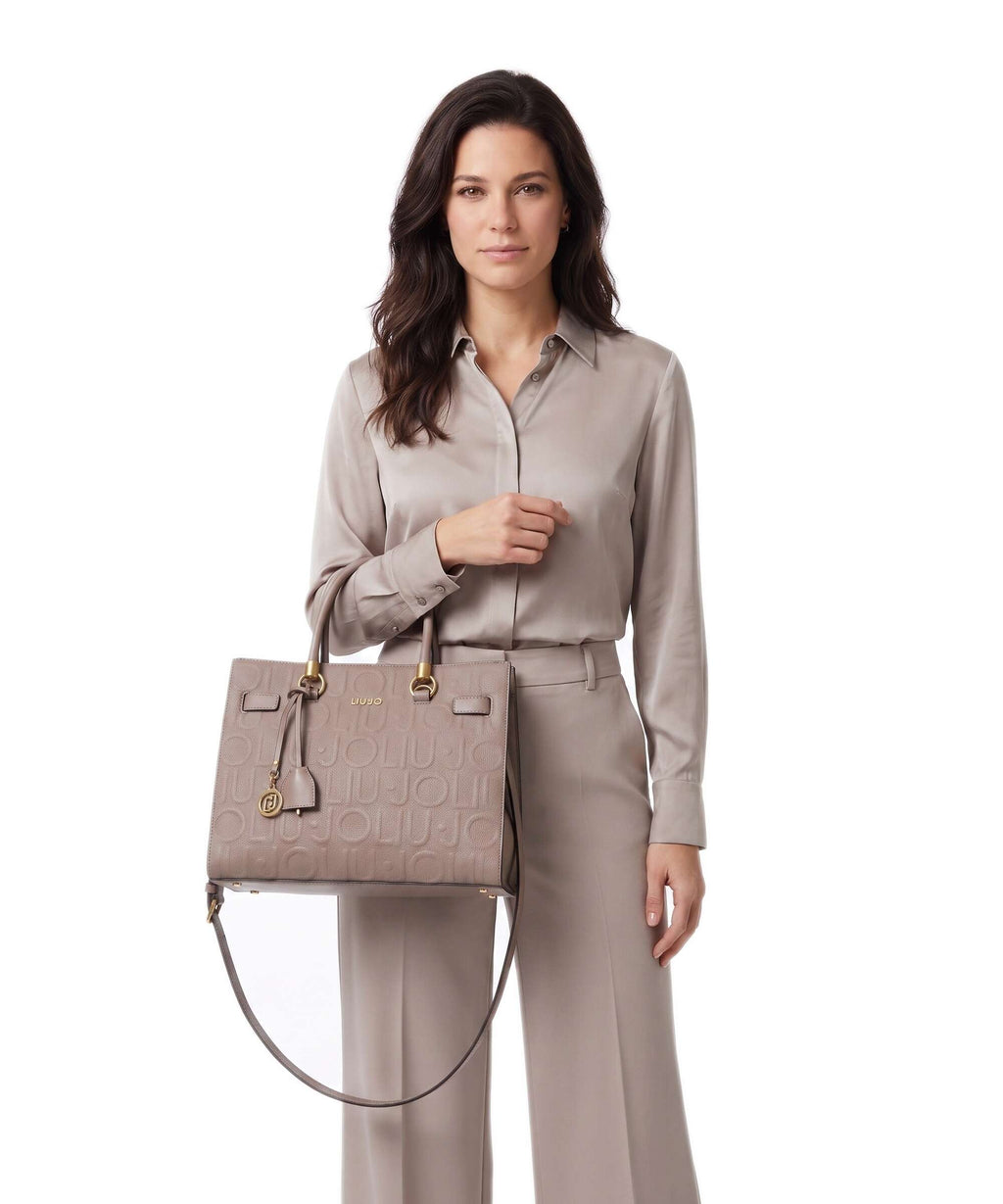 Liu Jo Manhattan M Handbag mocha