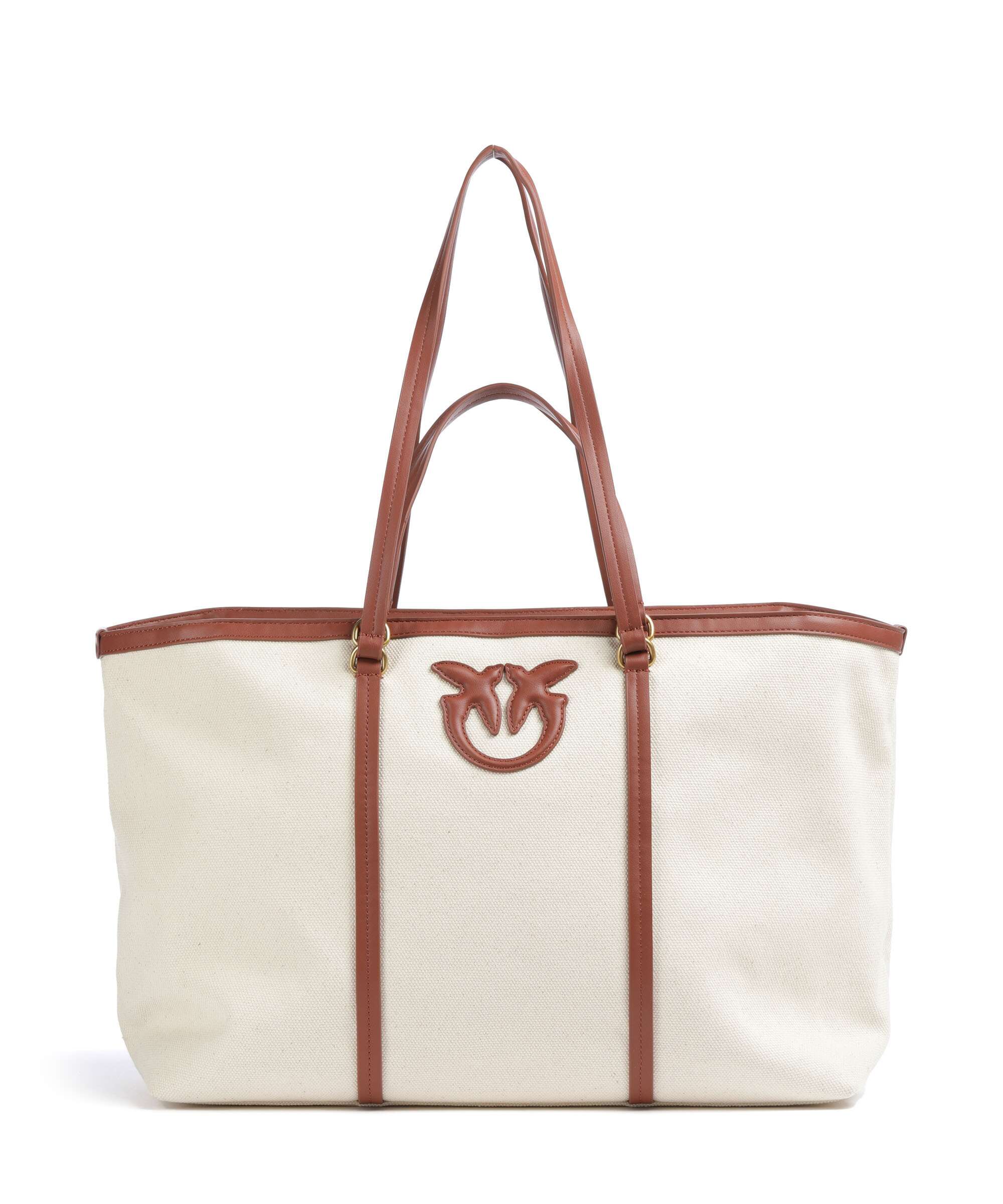 Pinko Tote bag beige/cuoio/antique gold