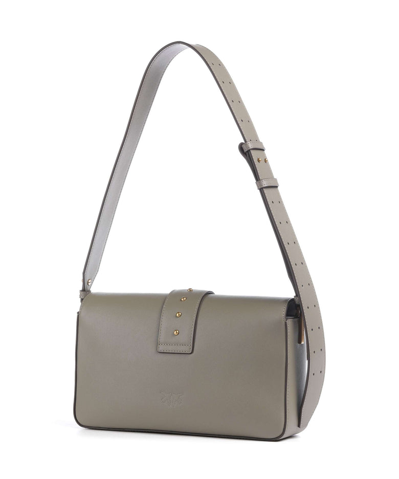 Pinko Love One Classic Slouchy Shoulder bag noce/antique gold