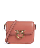 Pinko Love One Mini Taška cez rameno marrone aragona/antique gold