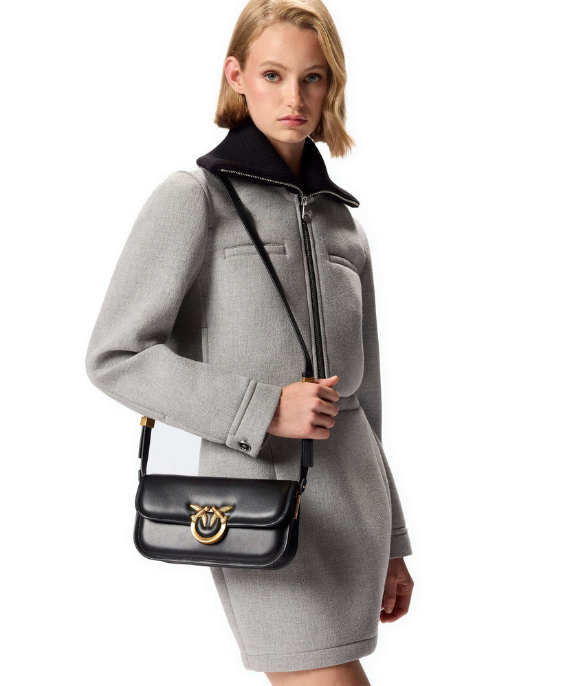 Pinko Love Box Horizontal Shoulder bag nero/antique gold