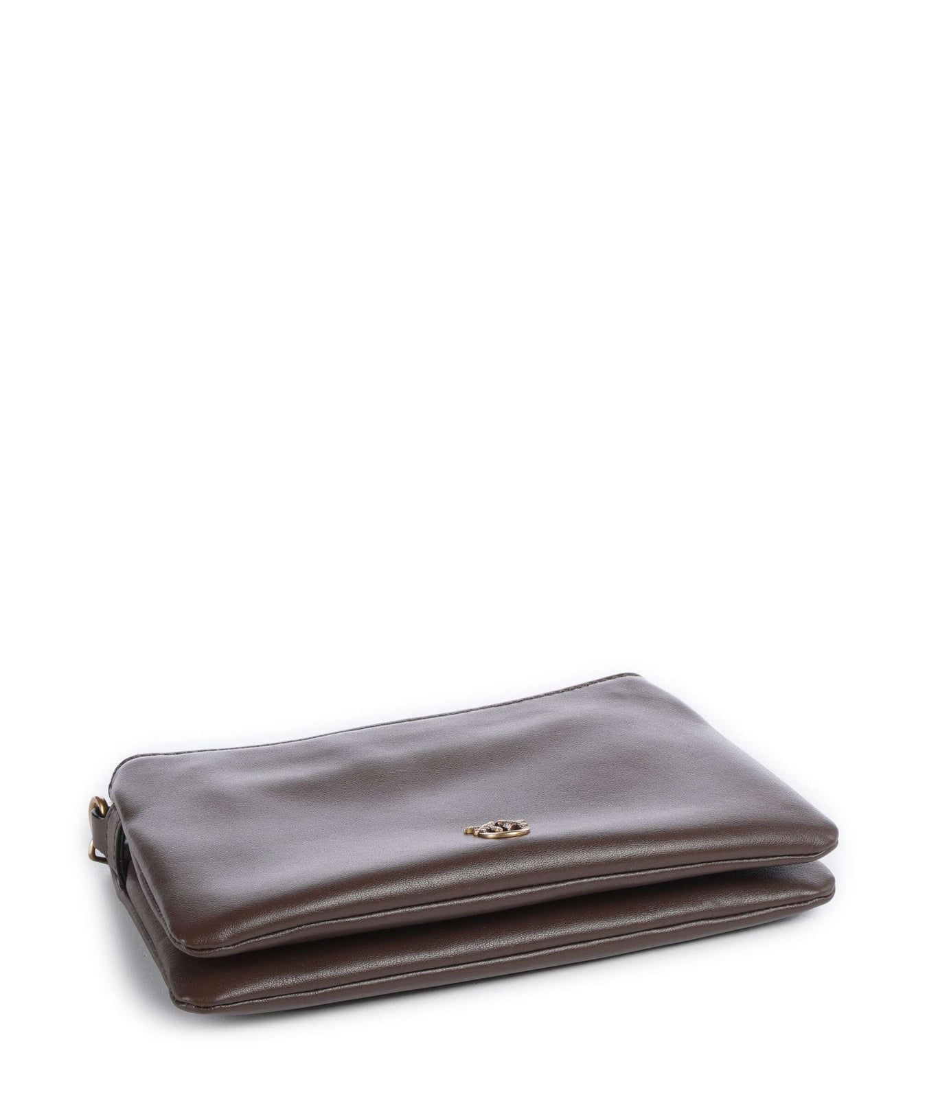 Pinko Double Mini Shoulder bag marrone castano/antique gold