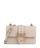 Pinko Love One Mini Taška cez rameno beige/grigio fumo/antique gold