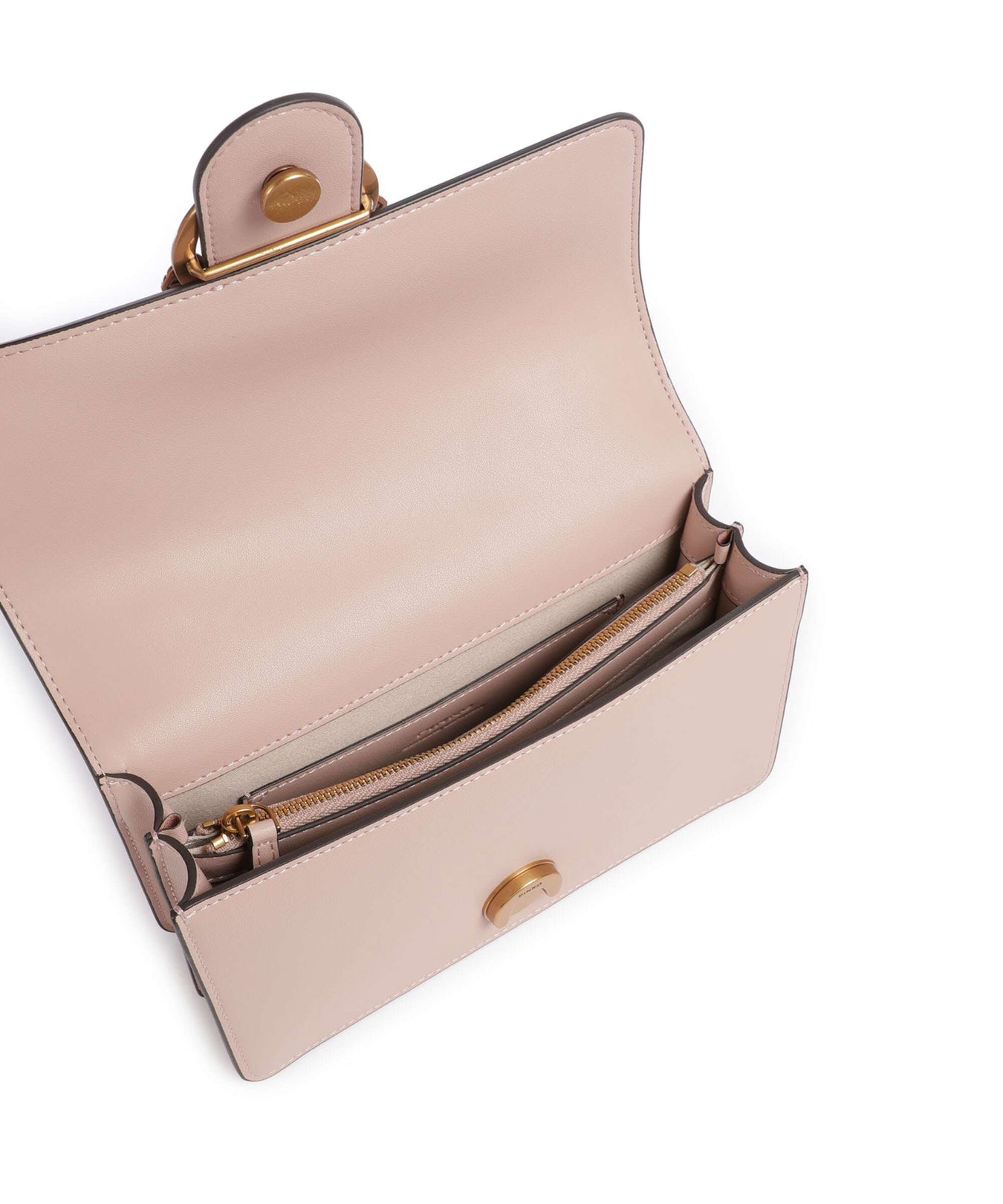 Pinko Love One Mini Crossbody bag cipria/antique gold