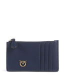 Pinko Airone Puzdro na kreditné karty blu indaco ombroso/antique gold