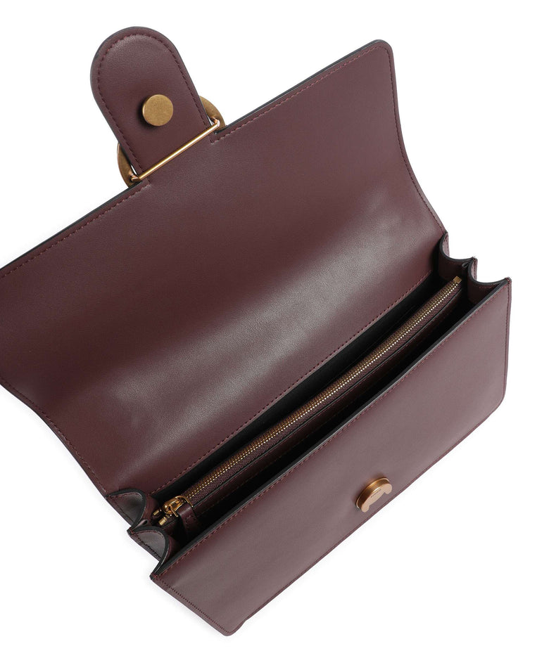 Pinko Love One Classic Shoulder bag cioccolato amaro/antique gold