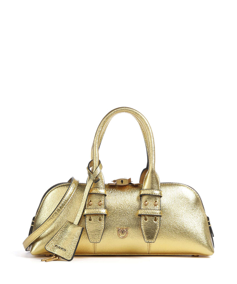 Pinko Bowling Horizontal Handbag oro/antique gold