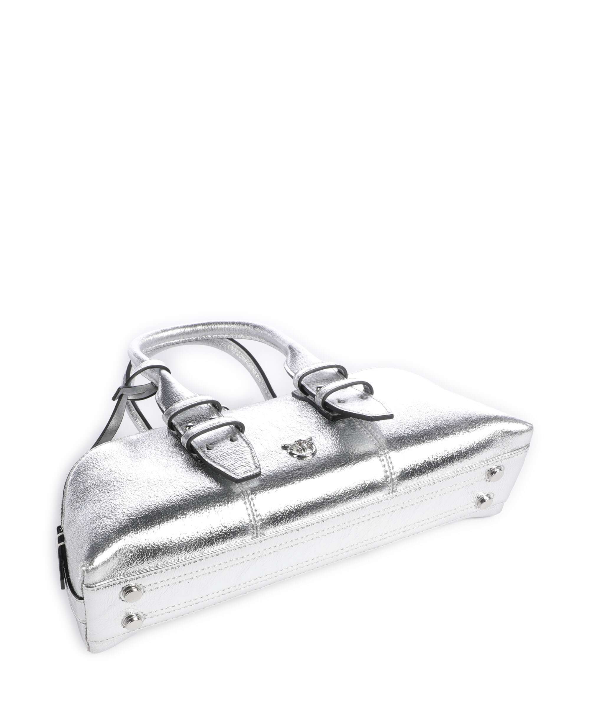Pinko Bowling Horizontal Handbag argento/nickel lucido
