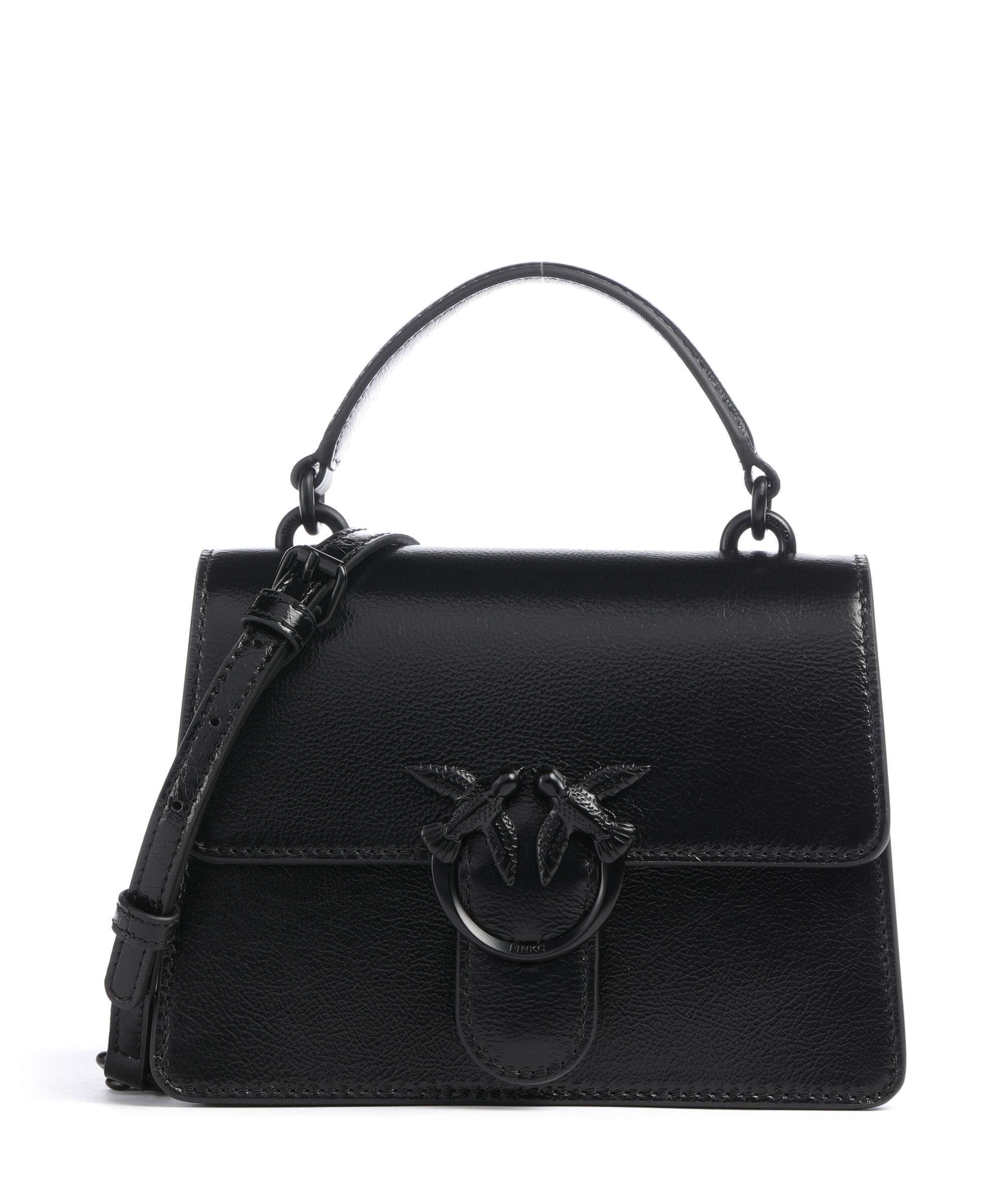 Pinko Love One Mini Handbag nero limousine block color
