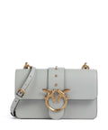 Pinko Love One Mini Crossbody bag grigio perla/antique gold