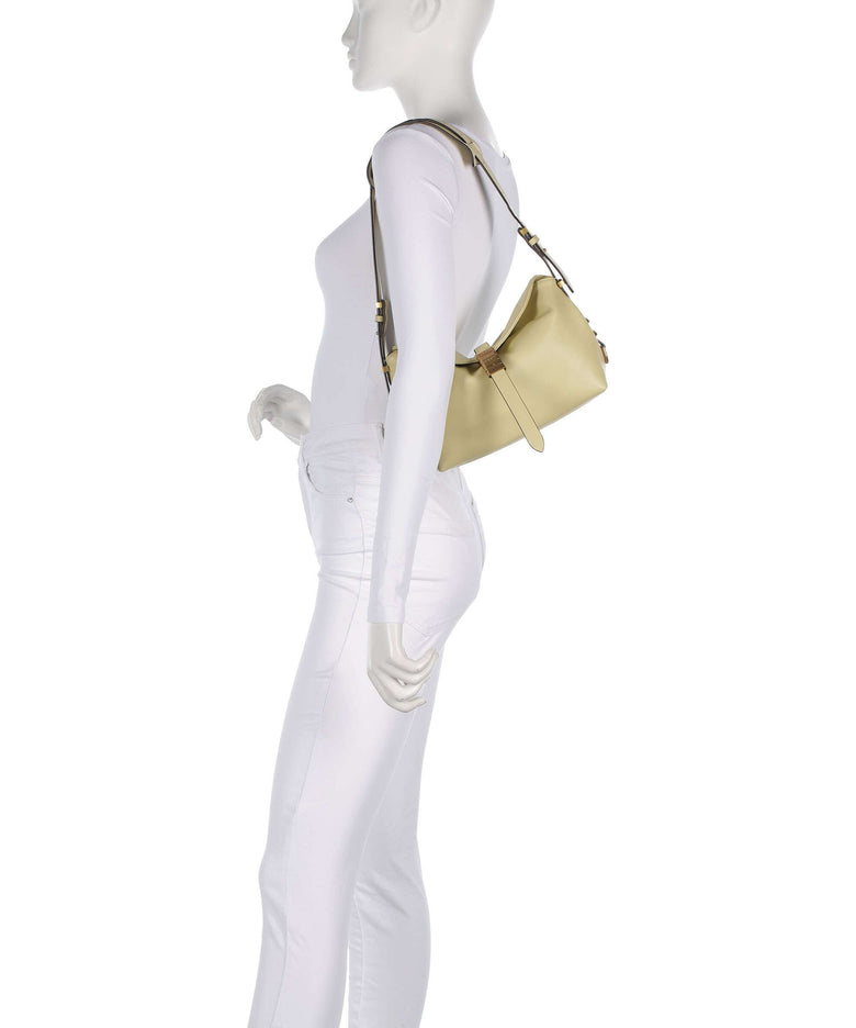 Pinko Saddle Horizontal Mini Shoulder bag giallo vaniglia/antique gold