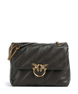 Pinko Love Puff Big Taška cez rameno verde fango/antique gold