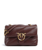 Pinko Love Puff Classic Taška cez rameno rosso vino/antique gold
