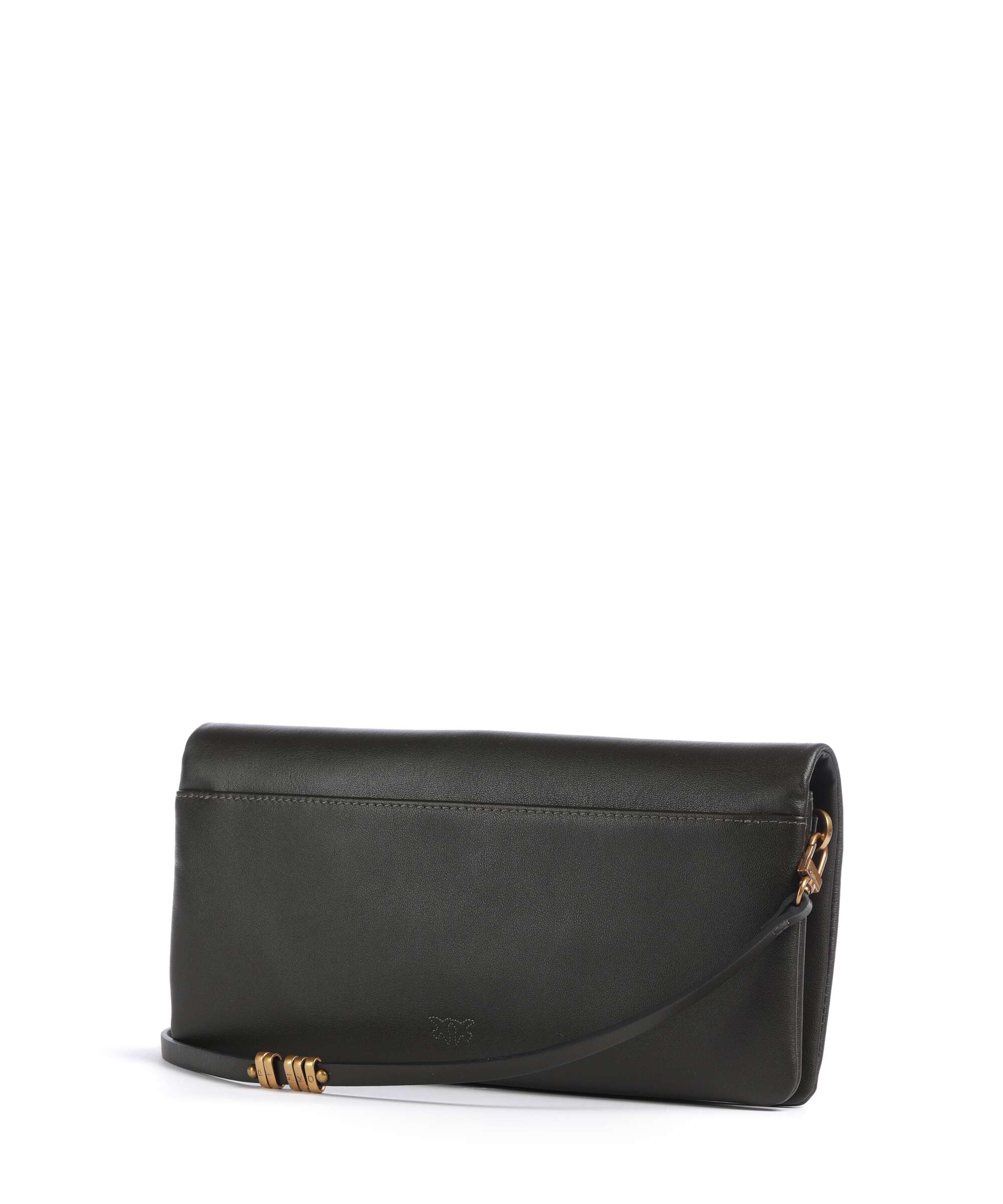 Pinko Click Soft Classic Crossbody bag verde fango/antique gold