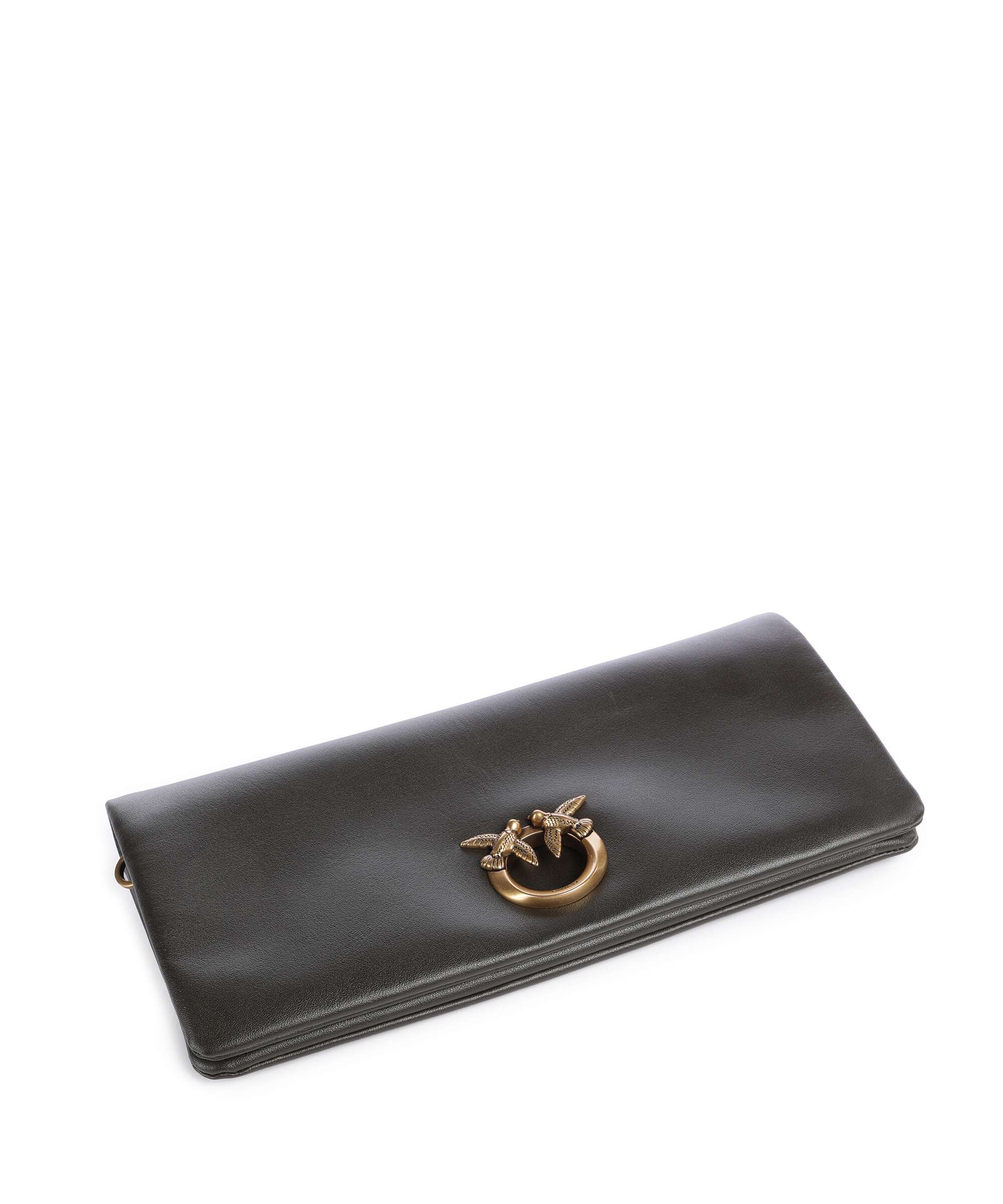 Pinko Click Soft Classic Crossbody bag verde fango/antique gold