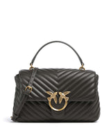 Pinko Love Lady Puff Classic Handbag verde fango/antique gold