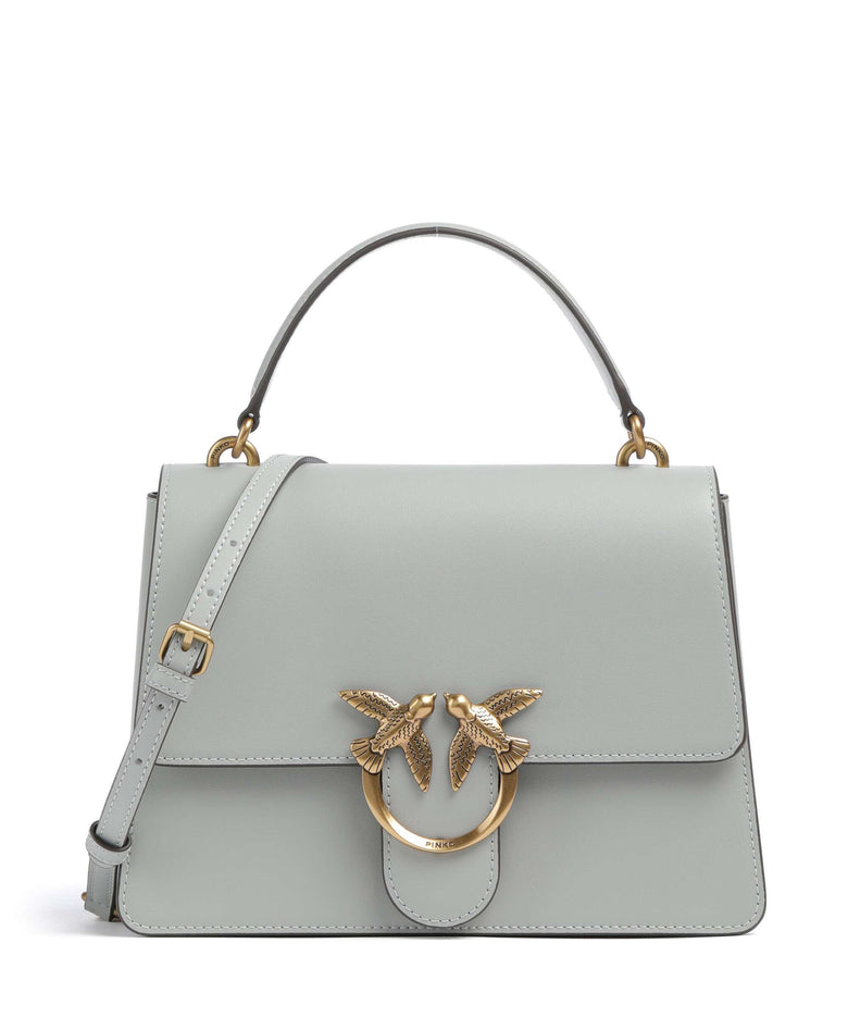 Pinko Love One Classic Handbag grigio perla/antique gold