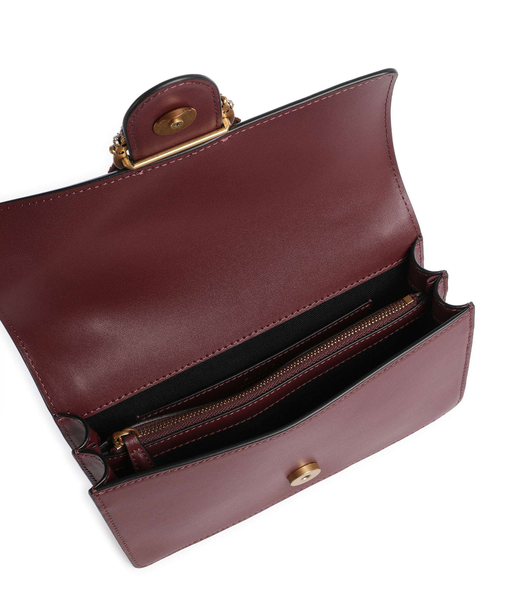 Pinko Love One Mini New Buckle Crossbody bag ribes intenso/antique gold