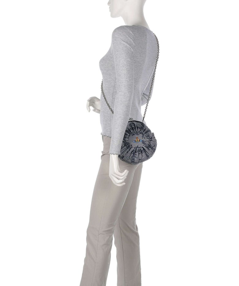 Vivienne Westwood Rosie Frame Print Classic Crossbody bag gingham/black