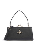 Vivienne Westwood Doll Frame Saffiano XL Kabelka black