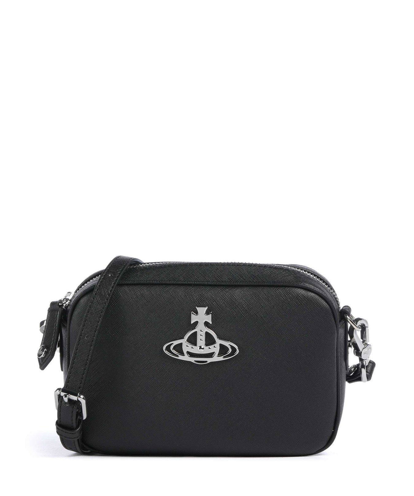 Vivienne Westwood Anna Saffiano Crossbody bag black