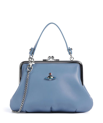 Vivienne Westwood Granny Frame Nappa Crossbody bag blue