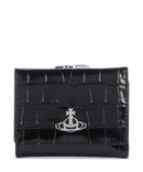Vivienne Westwood Frame Embossed Croc Small Peňaženka black